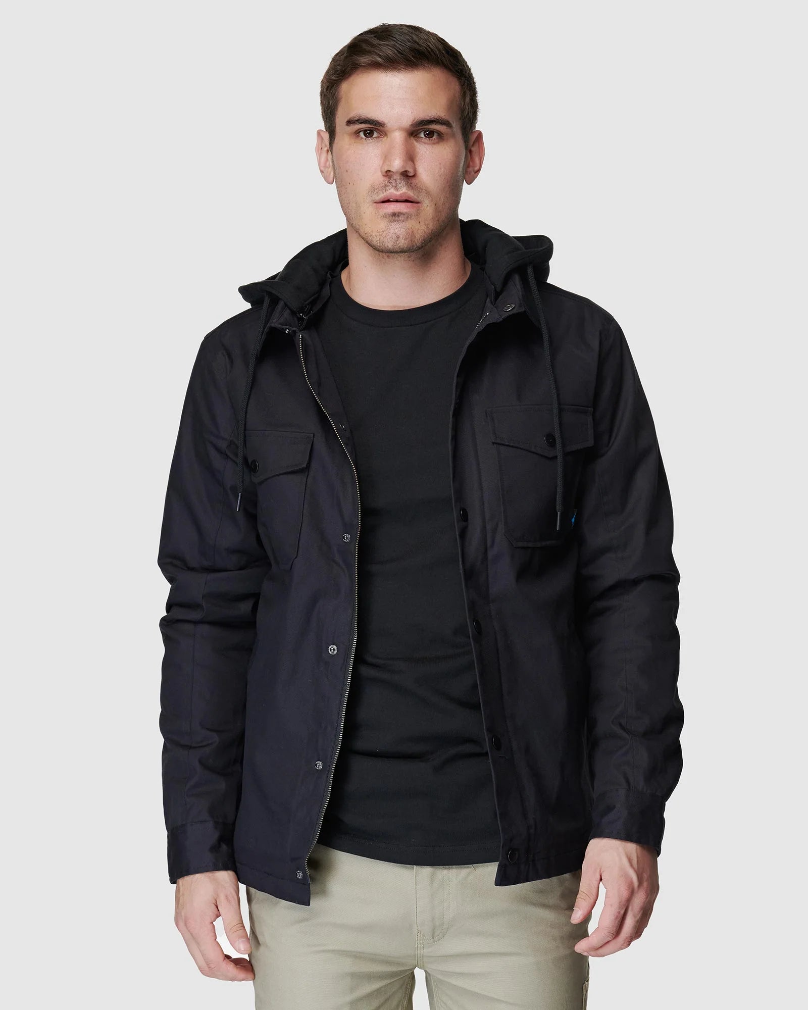 Elwood Men's Utility Jacket Black