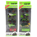 5pce Diecast Farm Vehicle Set assorted