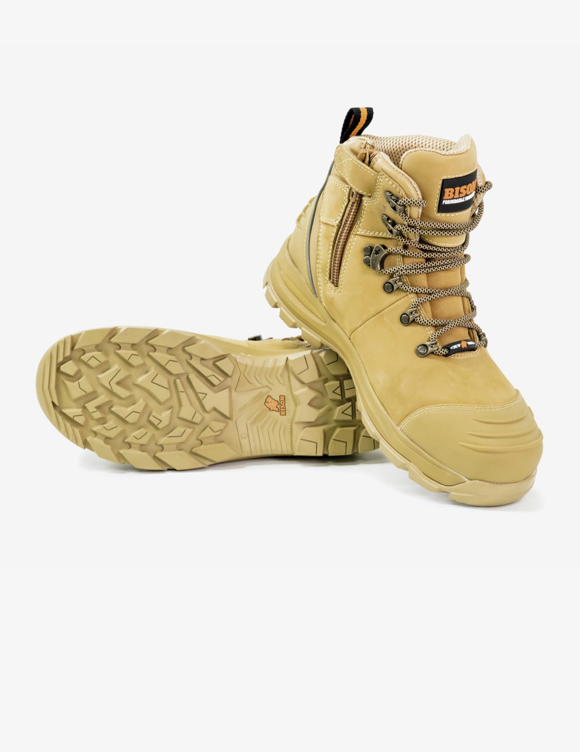 Bison XT Ankle Lace Up Boot with Zip