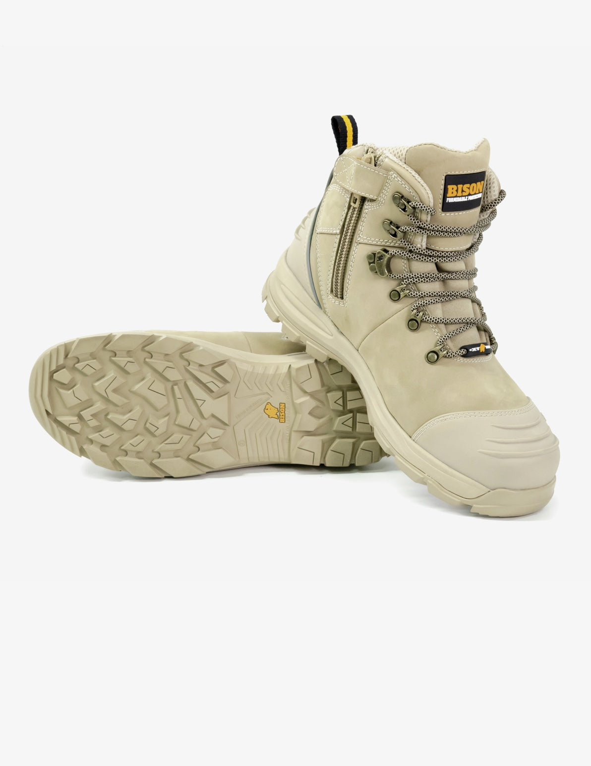 Bison XT Ankle Lace Up Boot with Zip