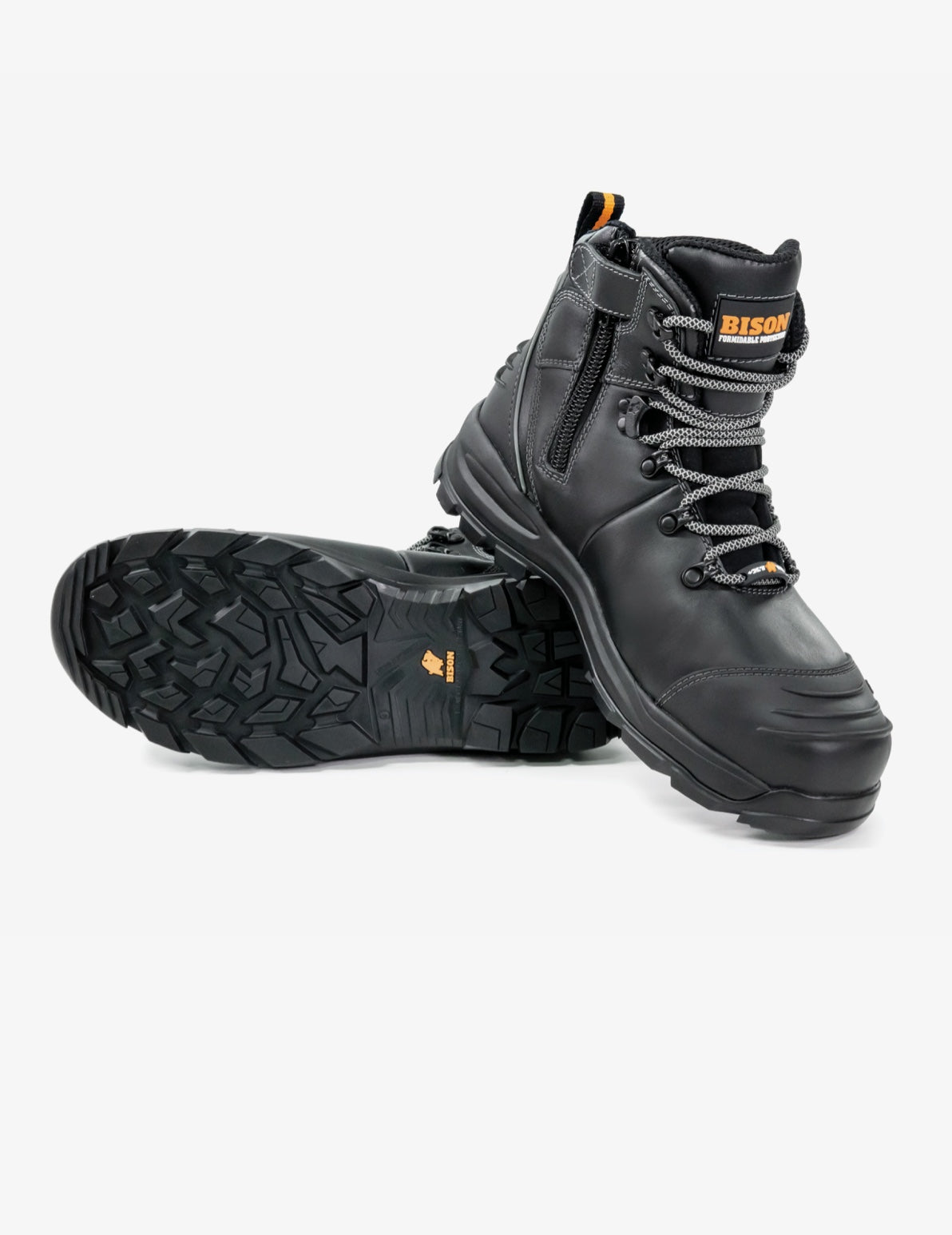 Bison XT Ankle Lace Up Boot with Zip