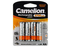 CAMELION Ni-MH AA Battery 2700mAh BP4