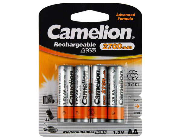 CAMELION Ni-MH AA Battery 2700mAh BP4