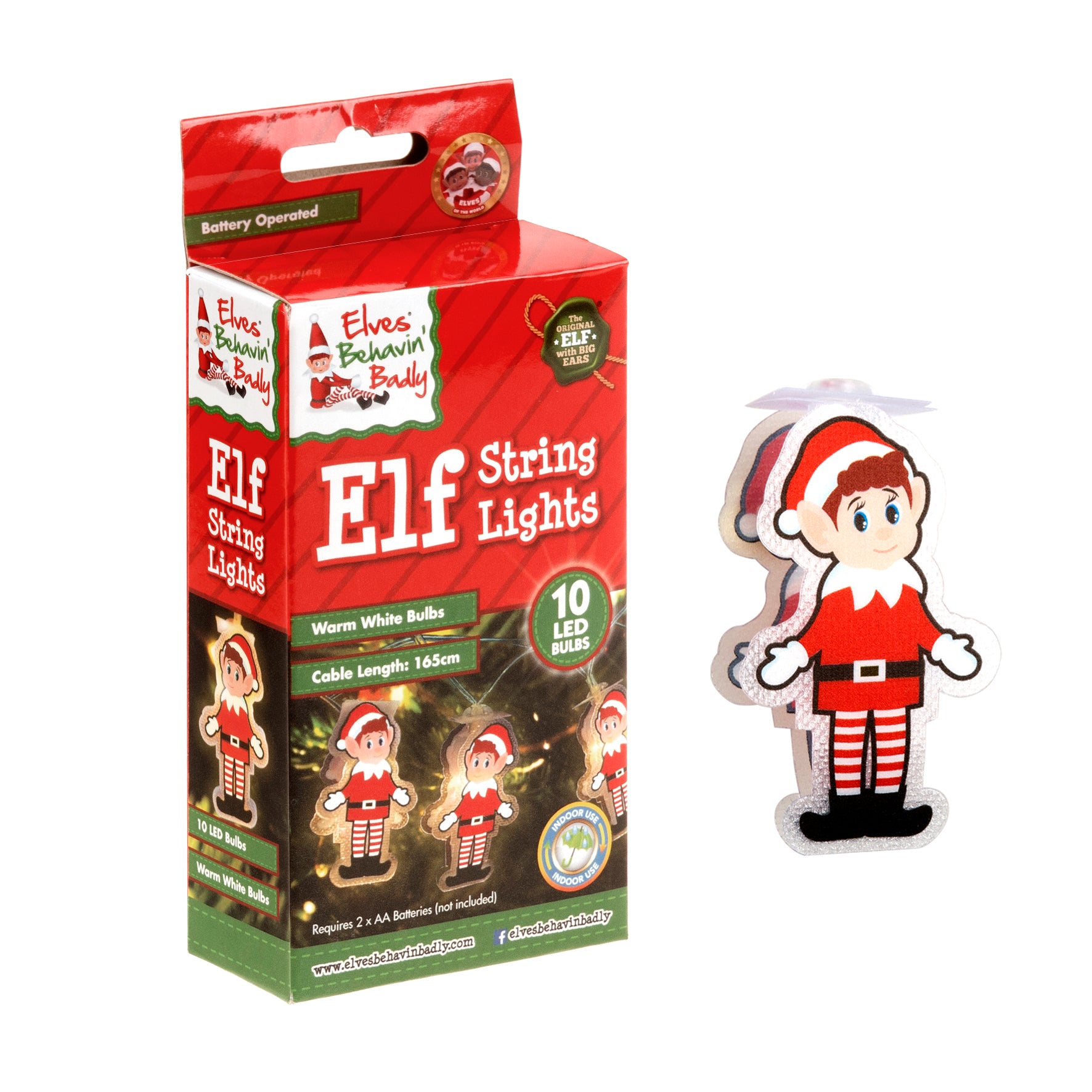 Xmas Elves BB 10 LED String Lights