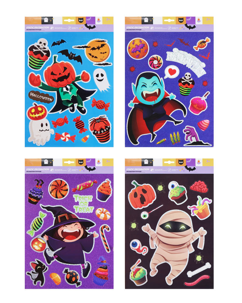 Wicked Fun Window Stickers Asst