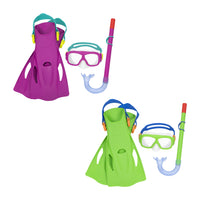 Explora Essential Mask/Snorkel/Fins set assorted