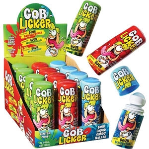 GobLicker Sour Liquid Candy Roller Blue Raspberry 60ml