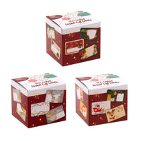 Gift Labels Xmas Self Ad 100pk Roll w Foil