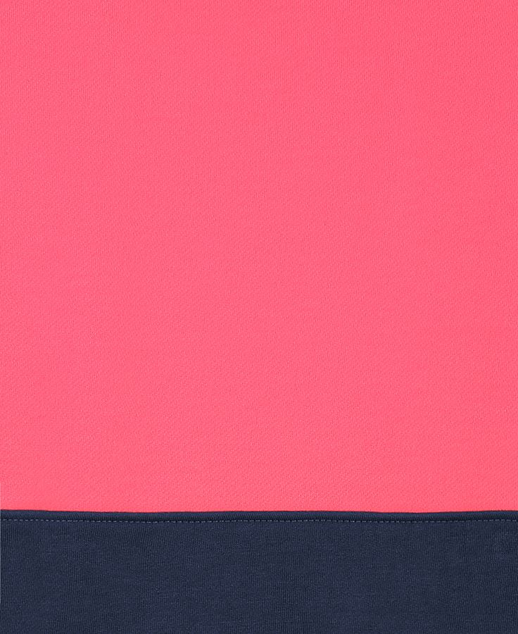 JB's Wear Hi-Vis Pullover Hoodie - Pink/Navy - UPF 50+