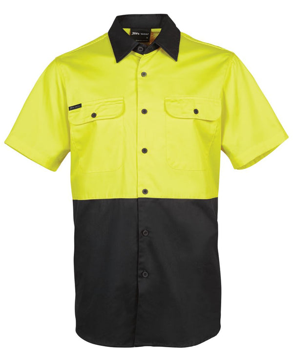 JB's Wear High Vis Short Sleeve Shirt 150G