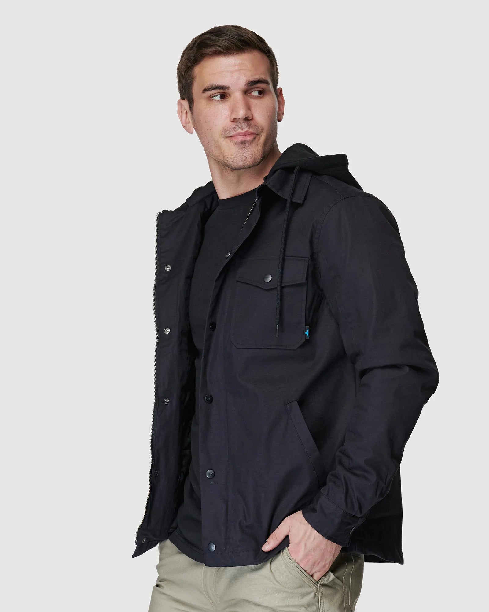 Elwood Men's Utility Jacket Black