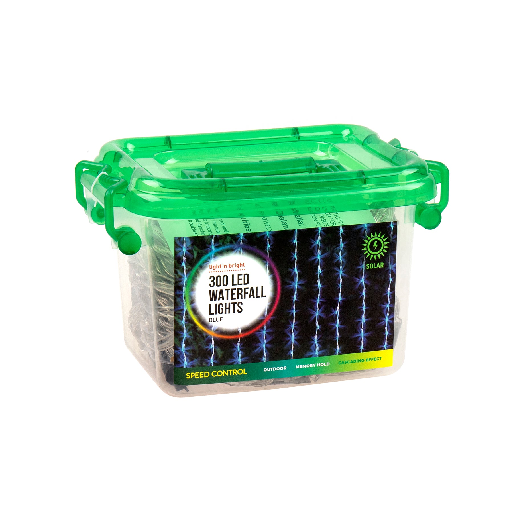 Solar Waterfall Lights 300 LED