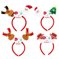 Headband Novelty Xmas 4 Asst