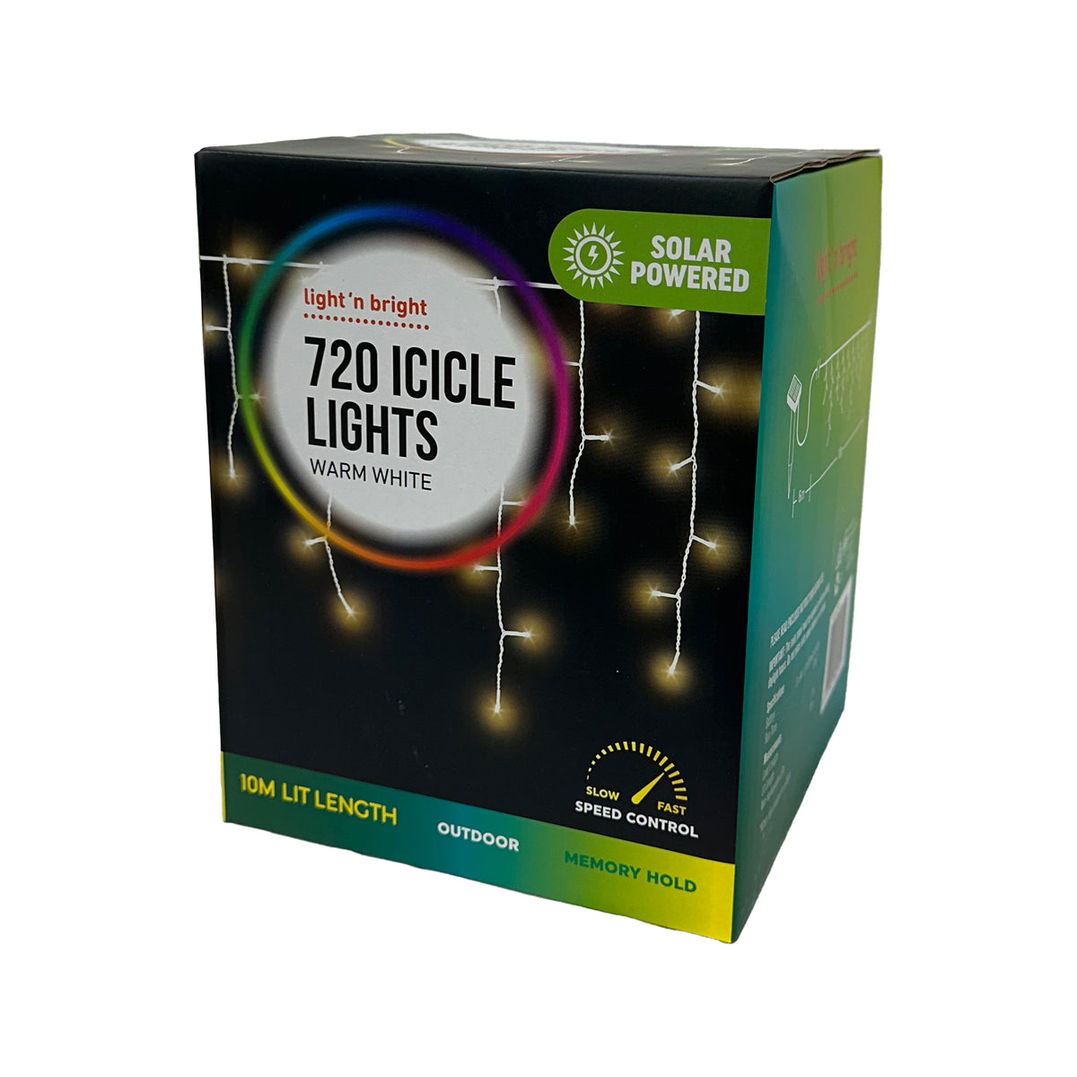 Solar 720 LED Lights Icicle