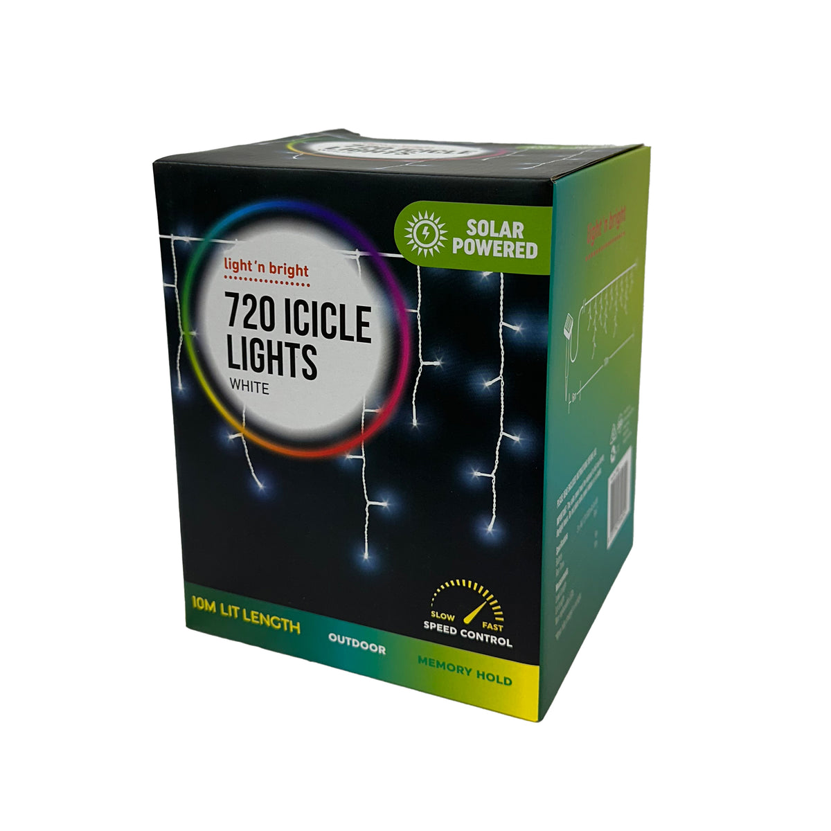 Solar 720 LED Lights Icicle