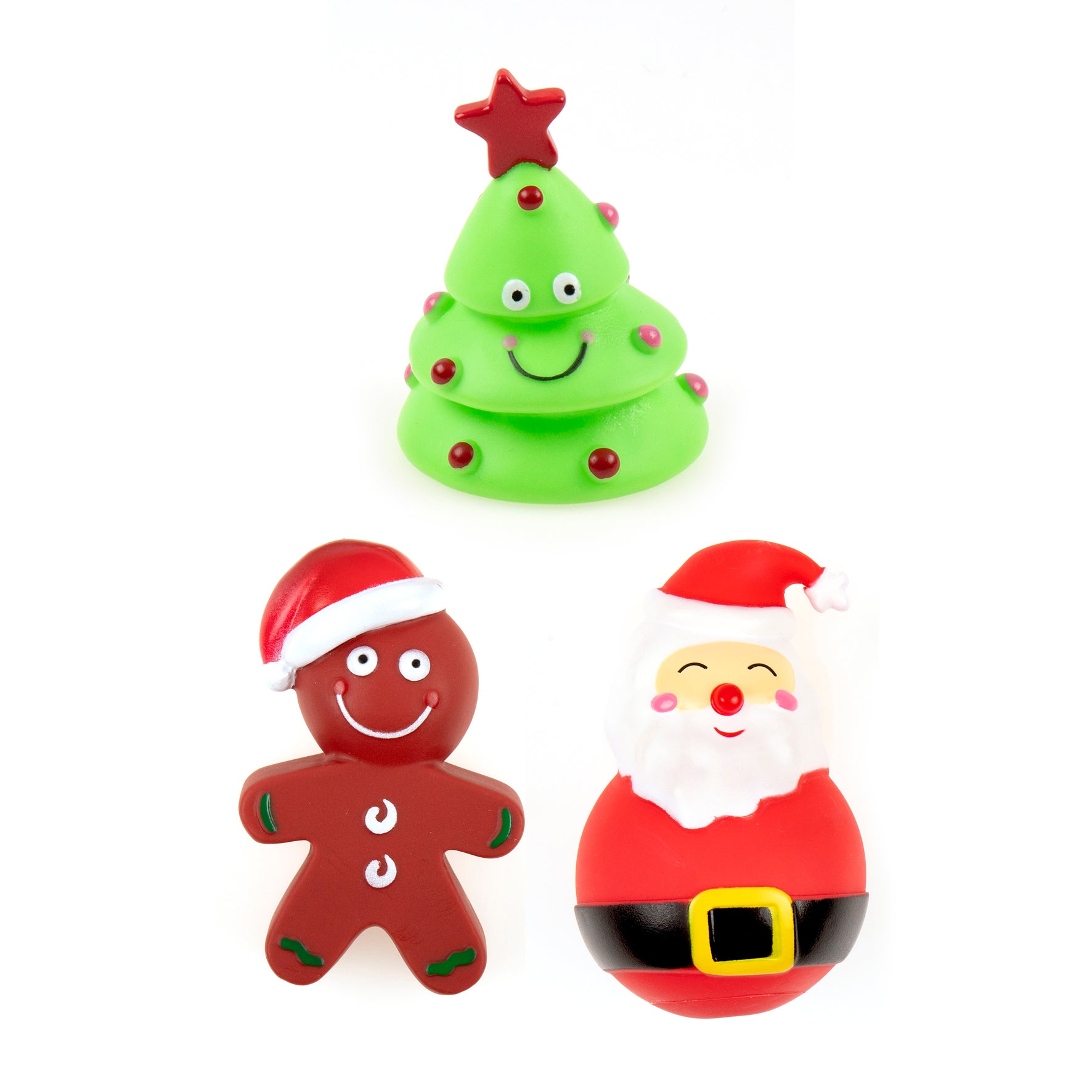 Dog Toy Xmas Squeaky 10cm Asst Designs