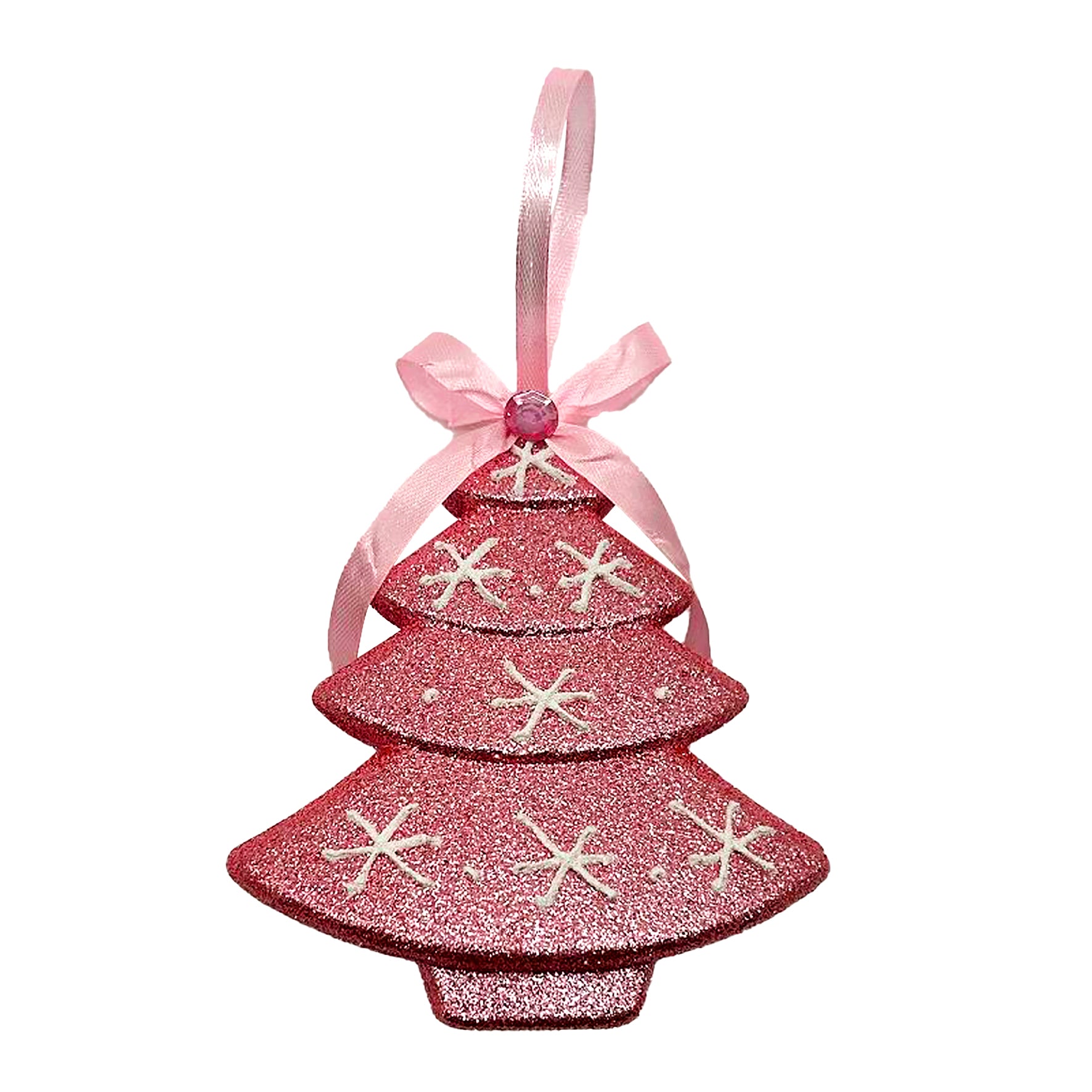 Decoration Xmas Ornaments Tree Pink
