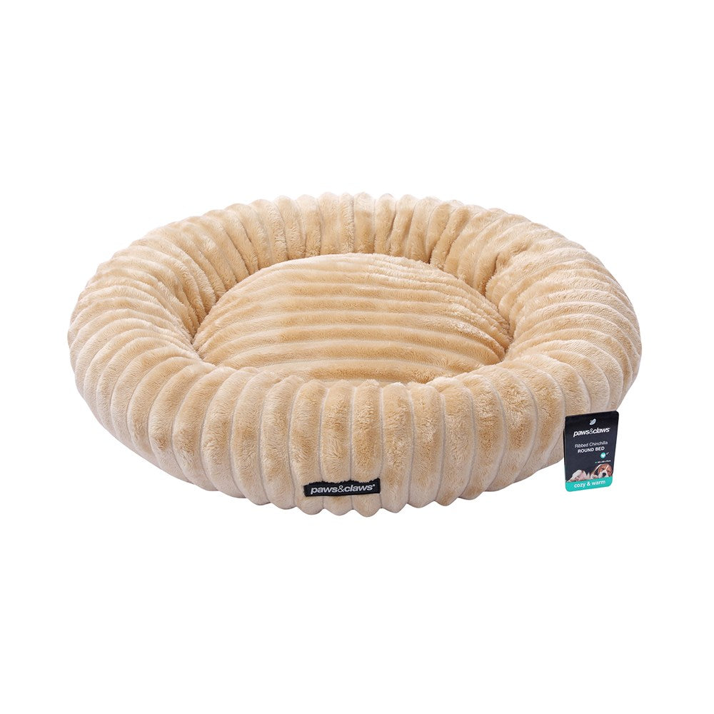 Pet Bed Chinchilla Round 60x60x15cm
