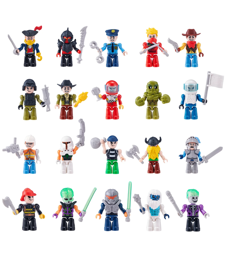 ZURU MAX Build Construction 15 Figurine Pack