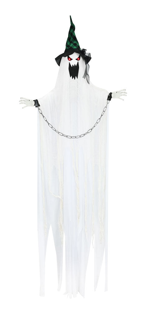 Animated Hanging Chained Ghost   1.8m