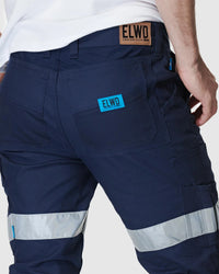 ELWOOD Mens Reflective Cuffed Pant