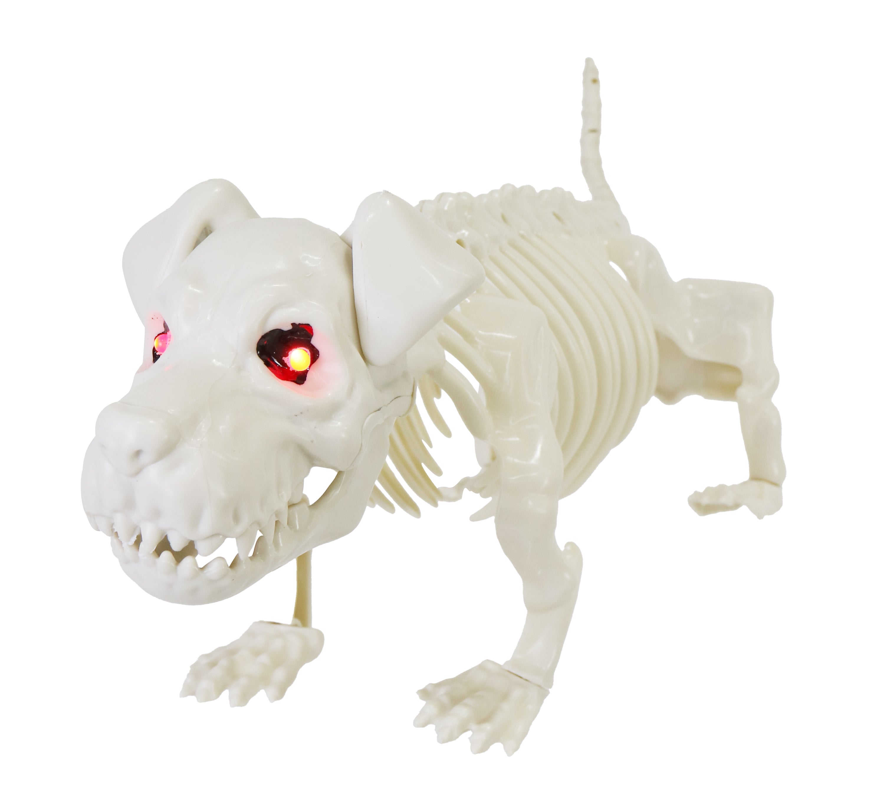 Skeleton Dog with Light 18cm