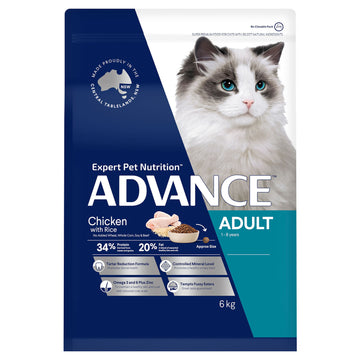 ADVANCE Cat Dry Adult Chicken With Rice
