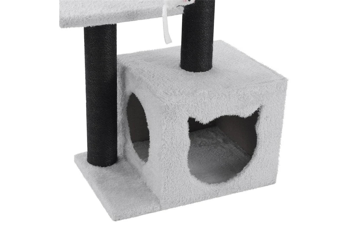 Catsby Double Platform Hideaway Tower 38X28X63cm