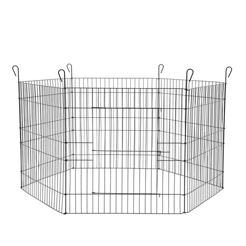 Paws & Claws Pet Play Pen 6-sided Medium 61x61cm 6 Panels