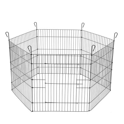 Paws & Claws Pet Play Pen 6-sided Medium 61x61cm 6 Panels