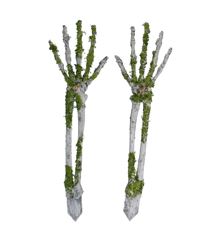 Moss Skeleton Hands 44cm