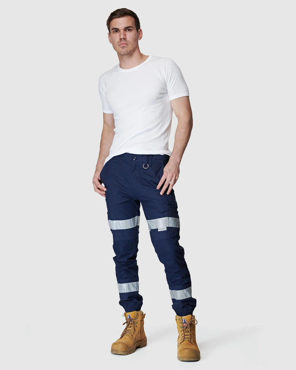 ELWOOD Mens Reflective Cuffed Pant