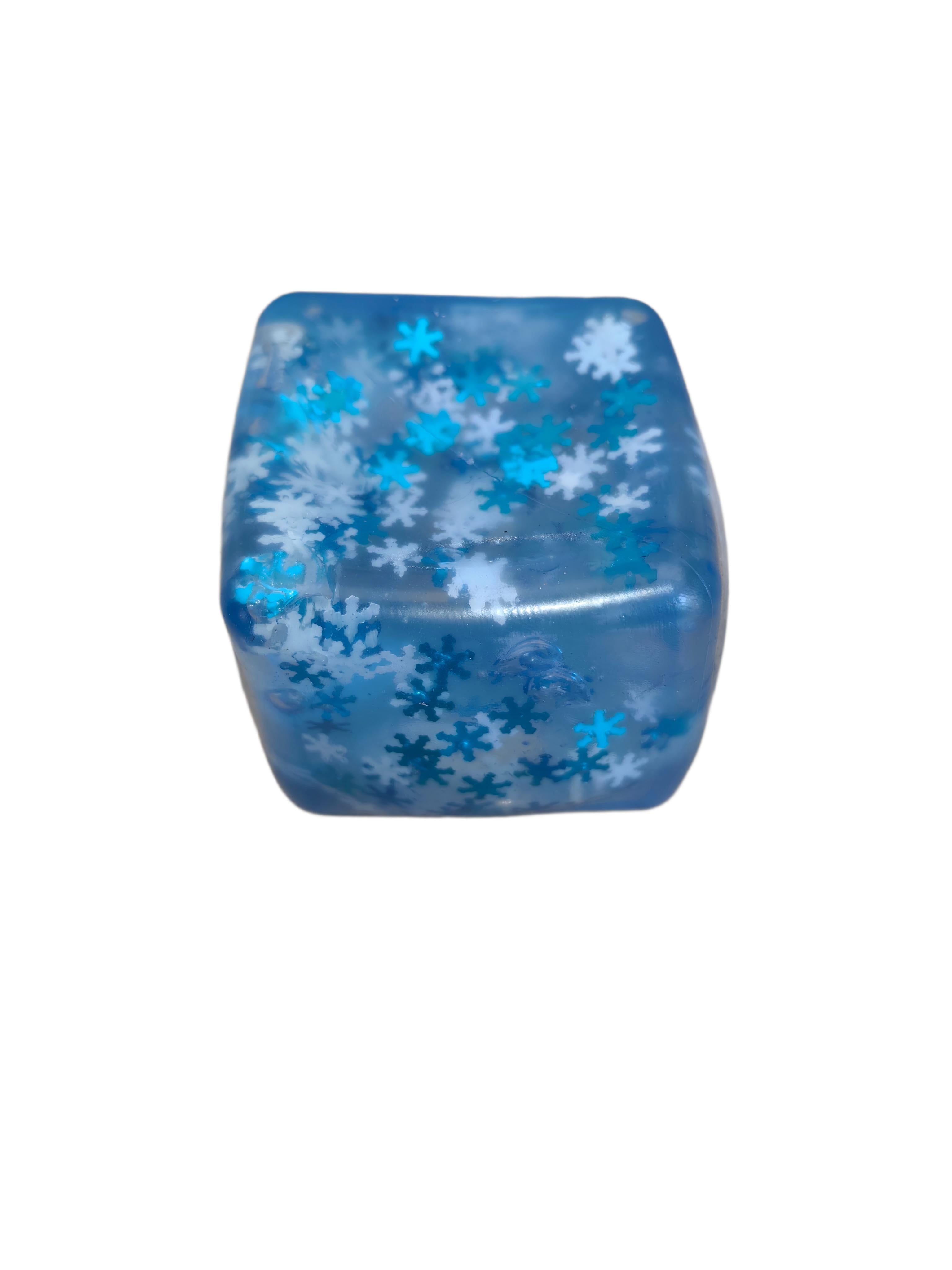 Squishy Snowflake Cube