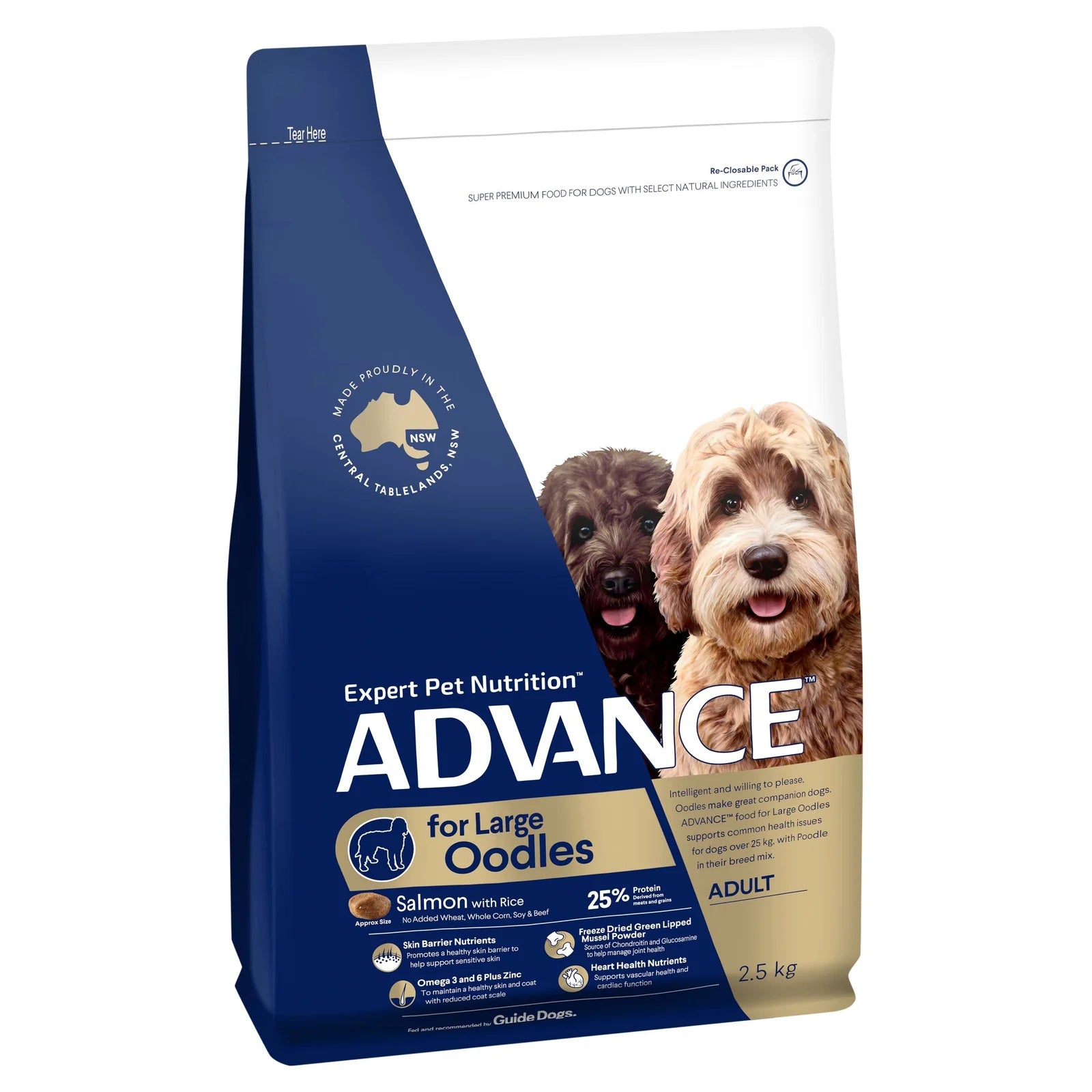 Advance Oodles Adult Large Breed Salmon with Rice
