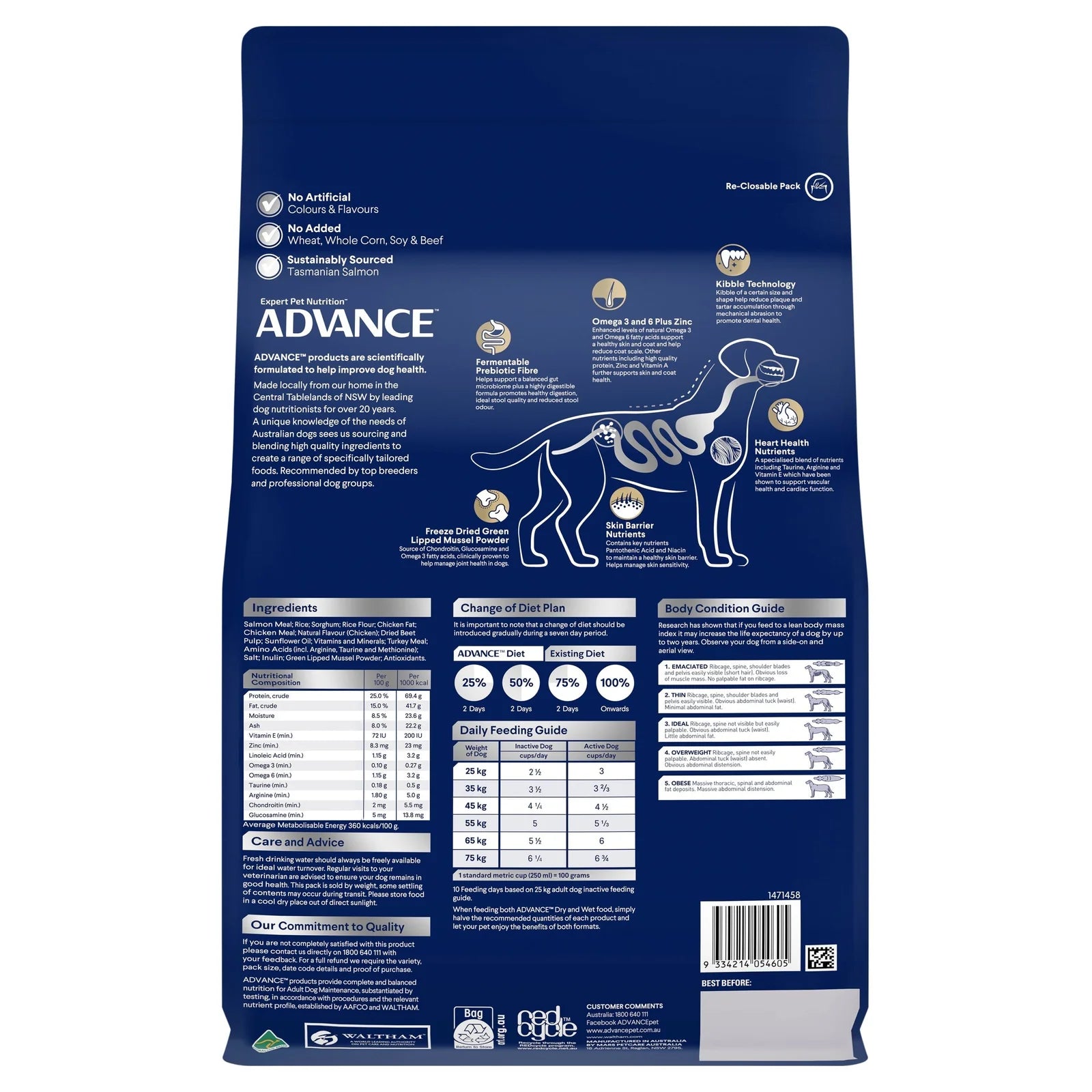 Advance Oodles Adult Large Breed Salmon with Rice