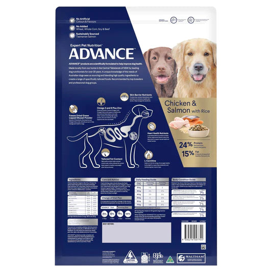 Advance Retrievers Adult Large Breed Chicken & Salmon with Rice
