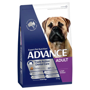 ADVANCE Dental Care Triple Action Adult Large Breed Chicken with Rice