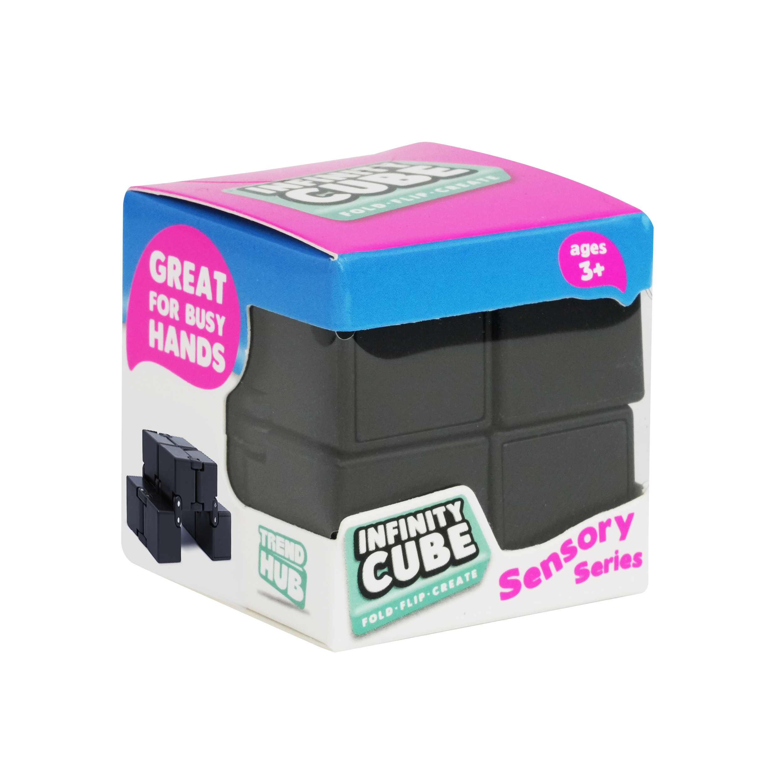 Trend Hub 85g Infinity Cube Black