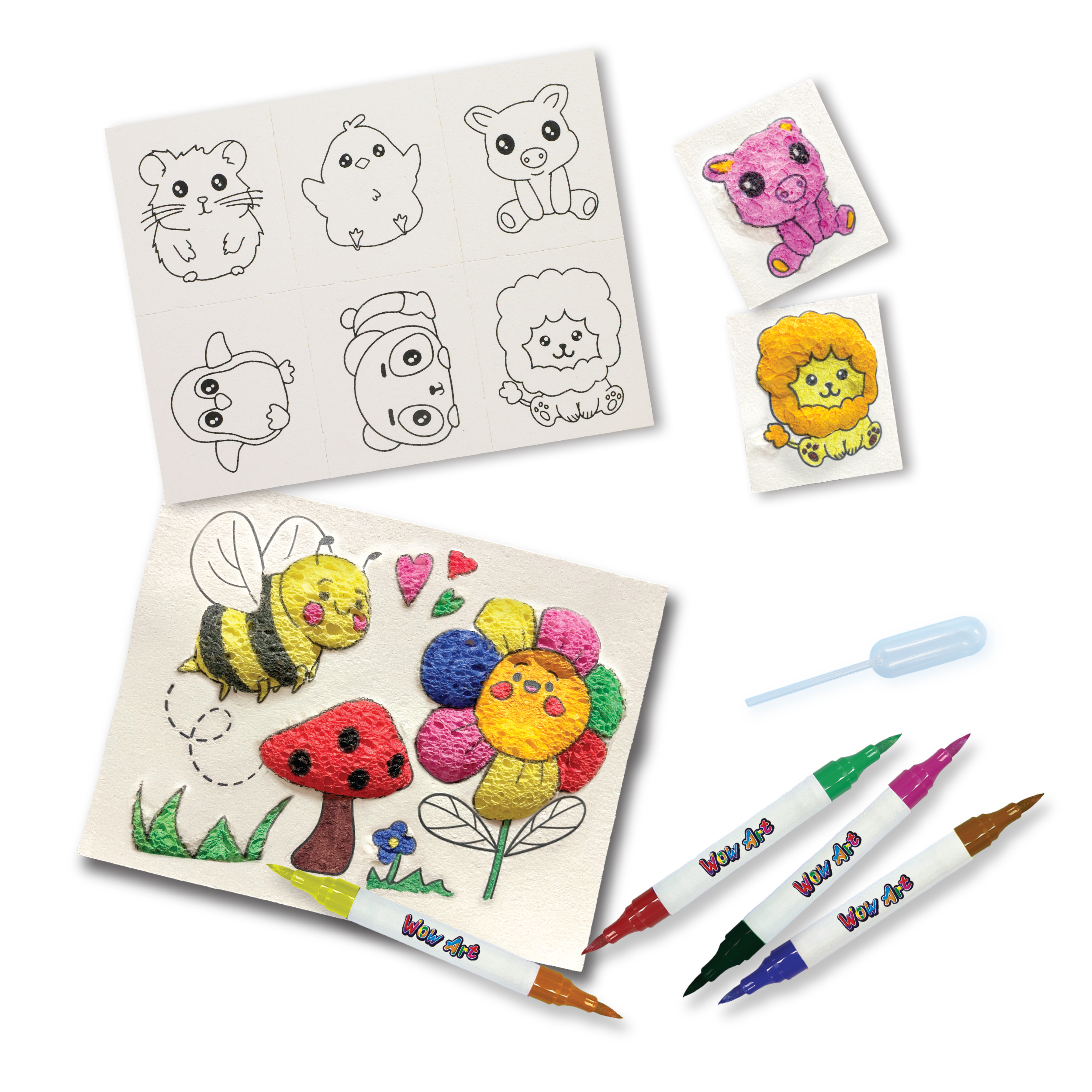 Water Art Magical Puffy Art