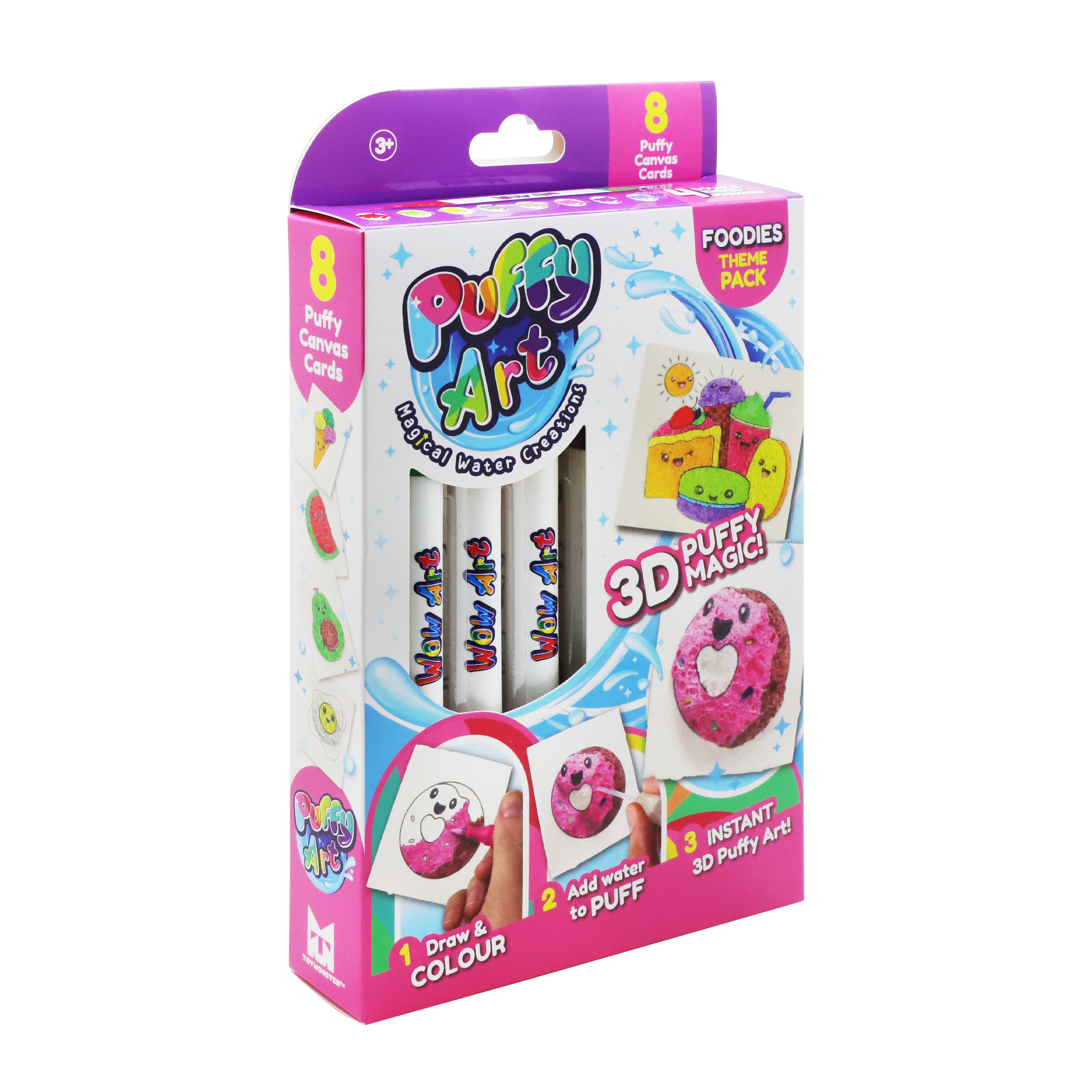 Water Art Magical Puffy Art