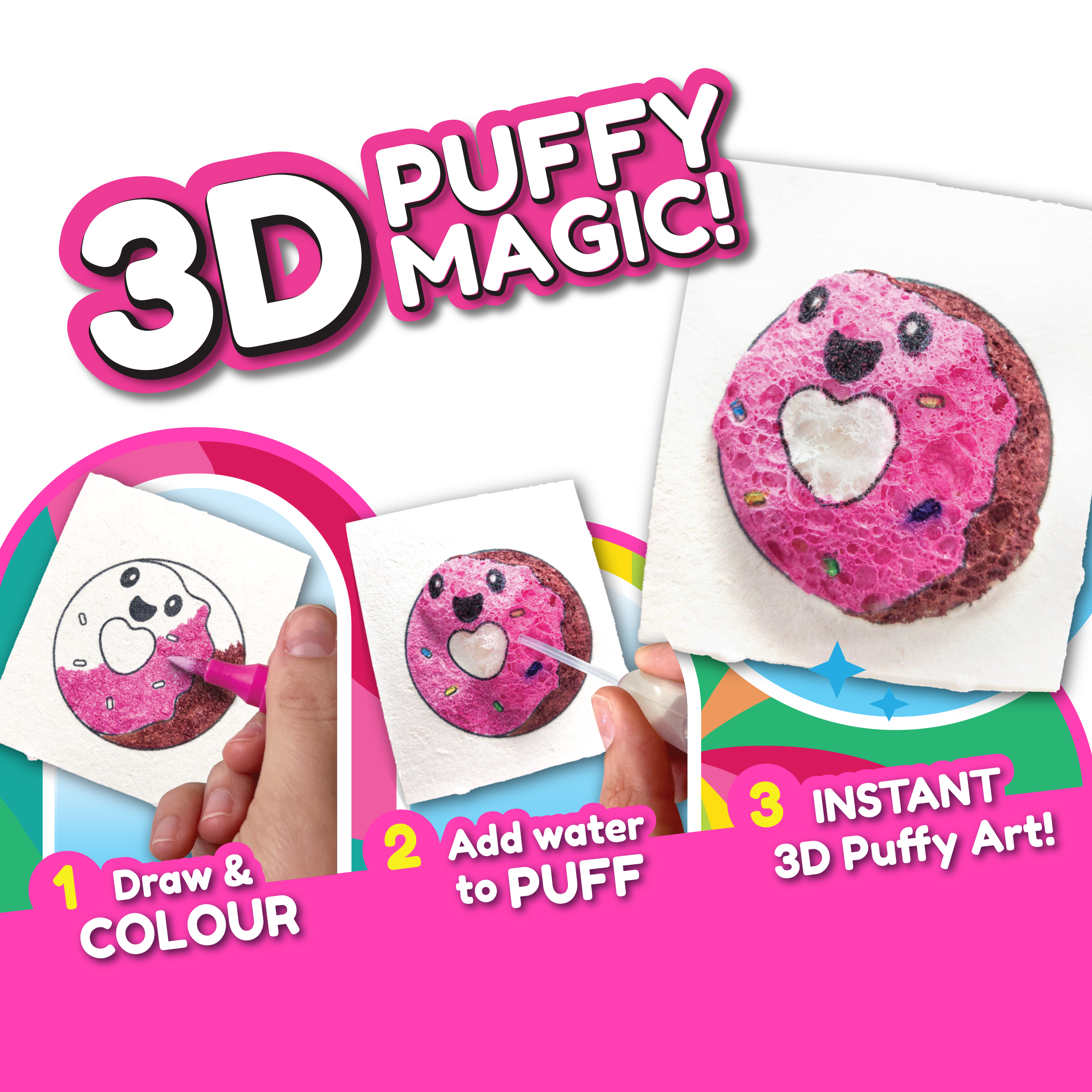 Water Art Magical Puffy Art