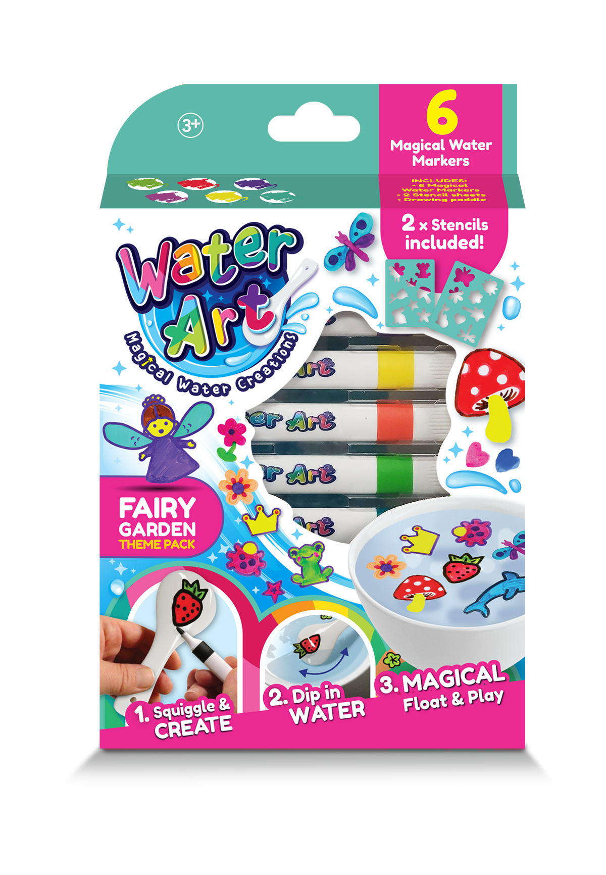 Water Art Themed Pack assorted