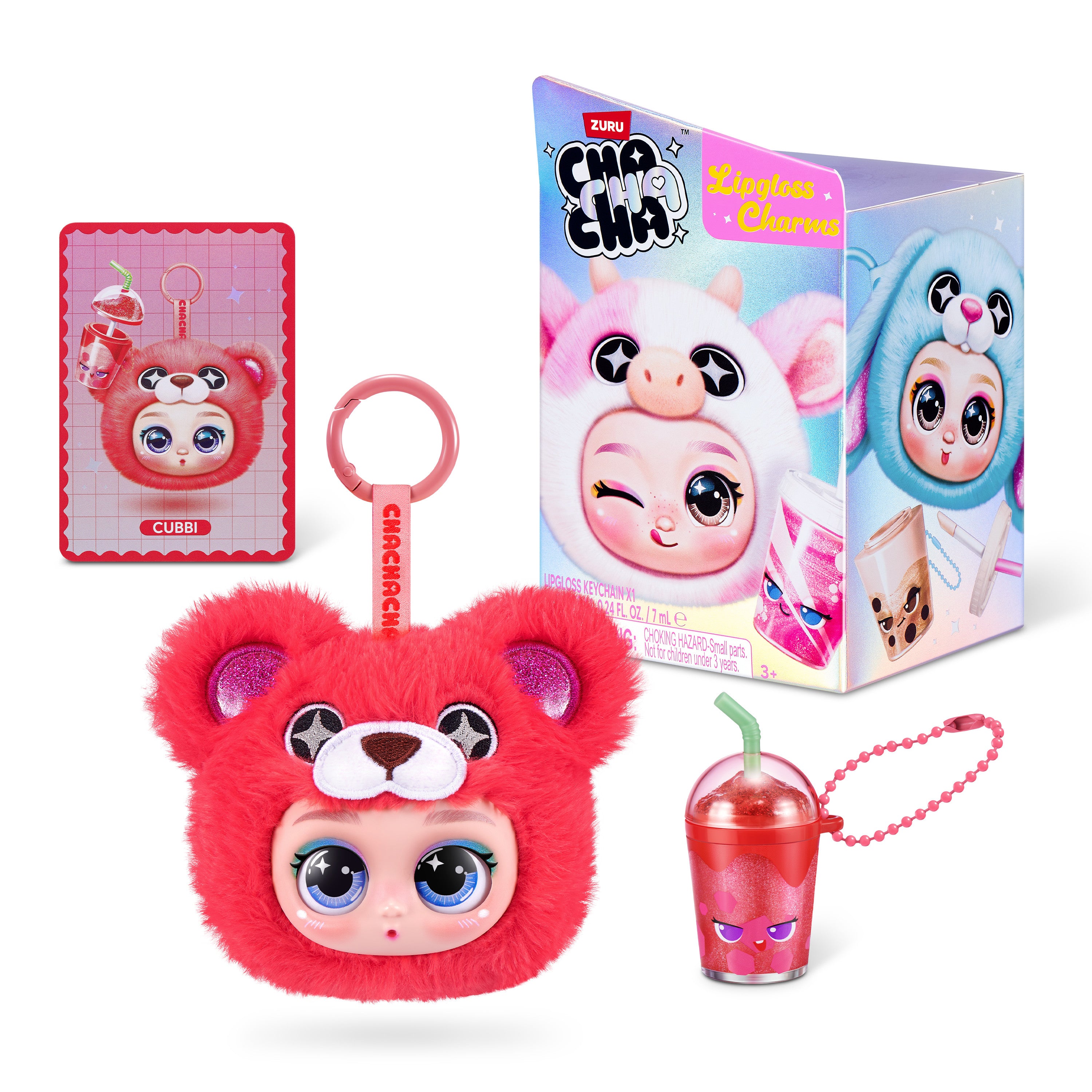 ZURU ChaChaCha Lip Gloss Charms Series 1 assorted