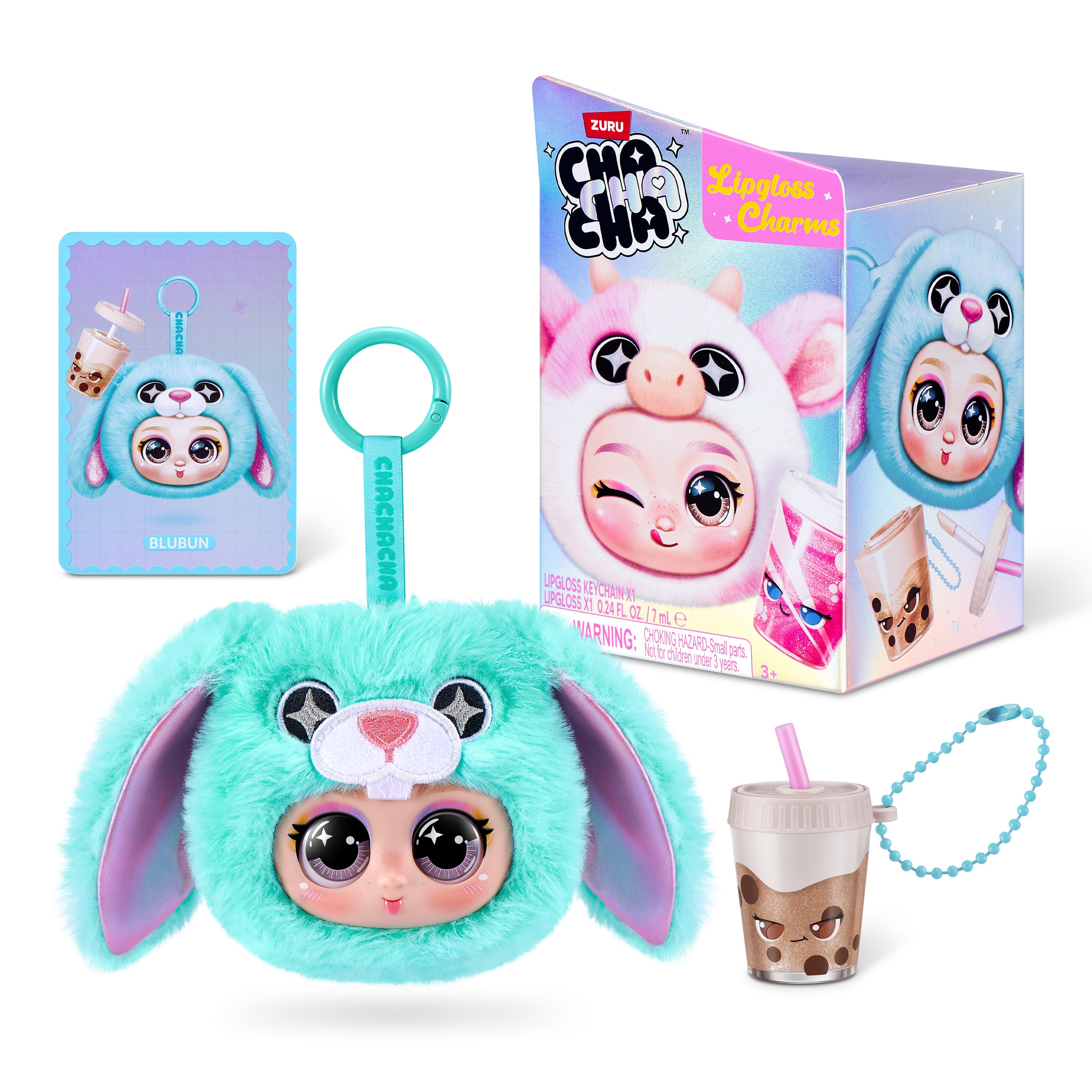 ZURU ChaChaCha Lip Gloss Charms Series 1 assorted