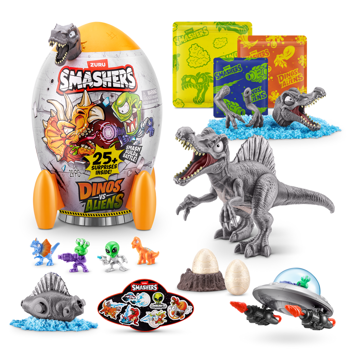 ZURU Smashers Dino vs Alien Rocket xx