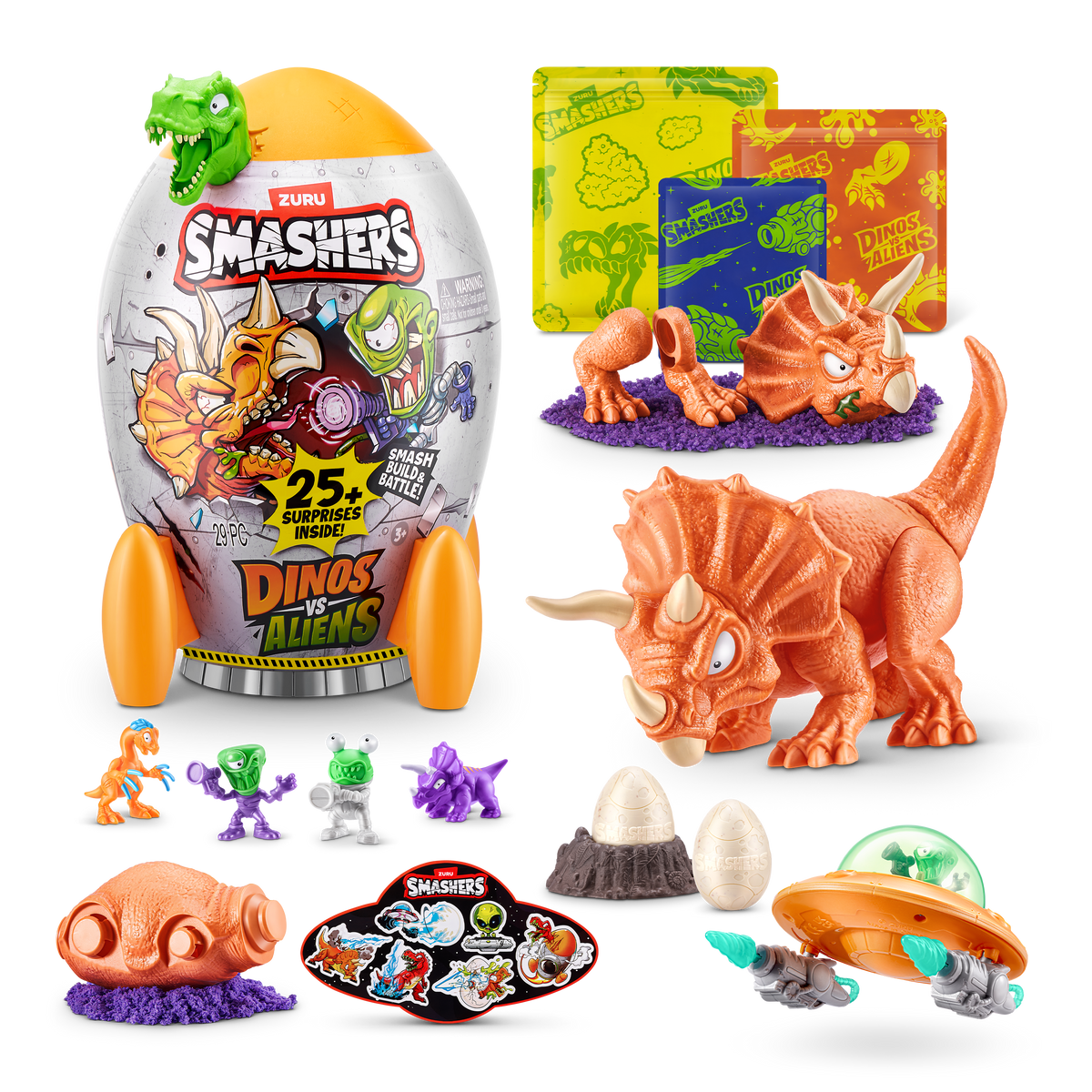 ZURU Smashers Dino vs Alien Rocket xx