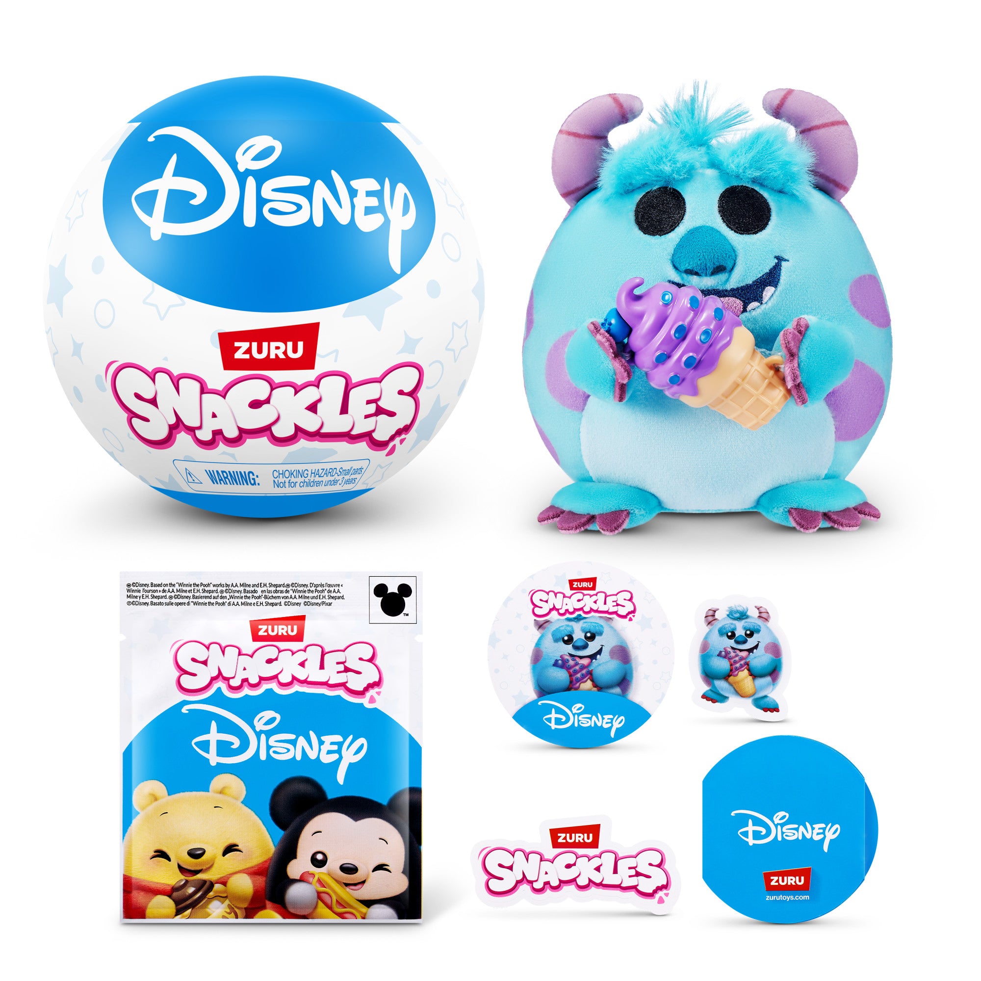 Zuru Snackles 5" Disney Assorted