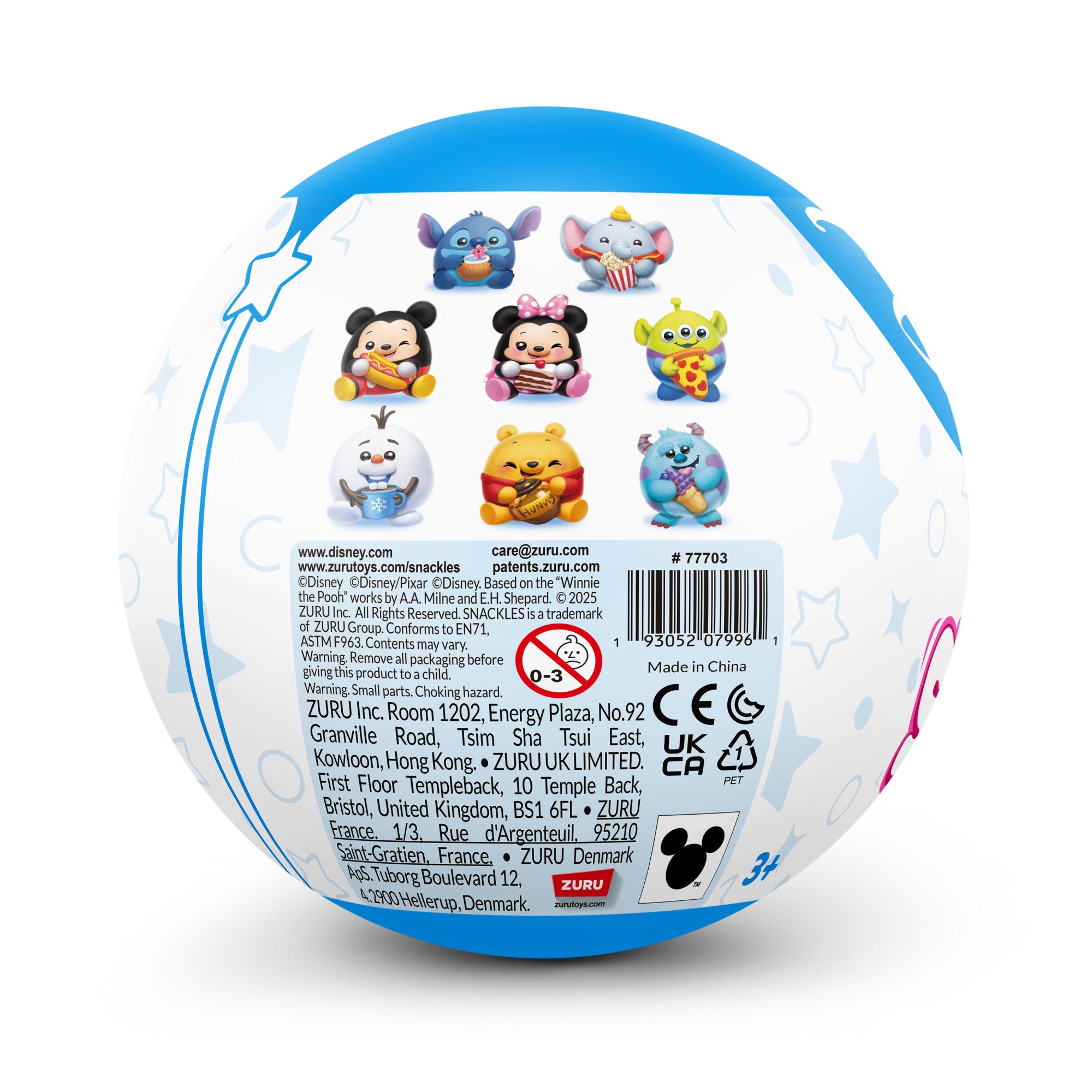 Zuru Snackles 5" Disney Assorted