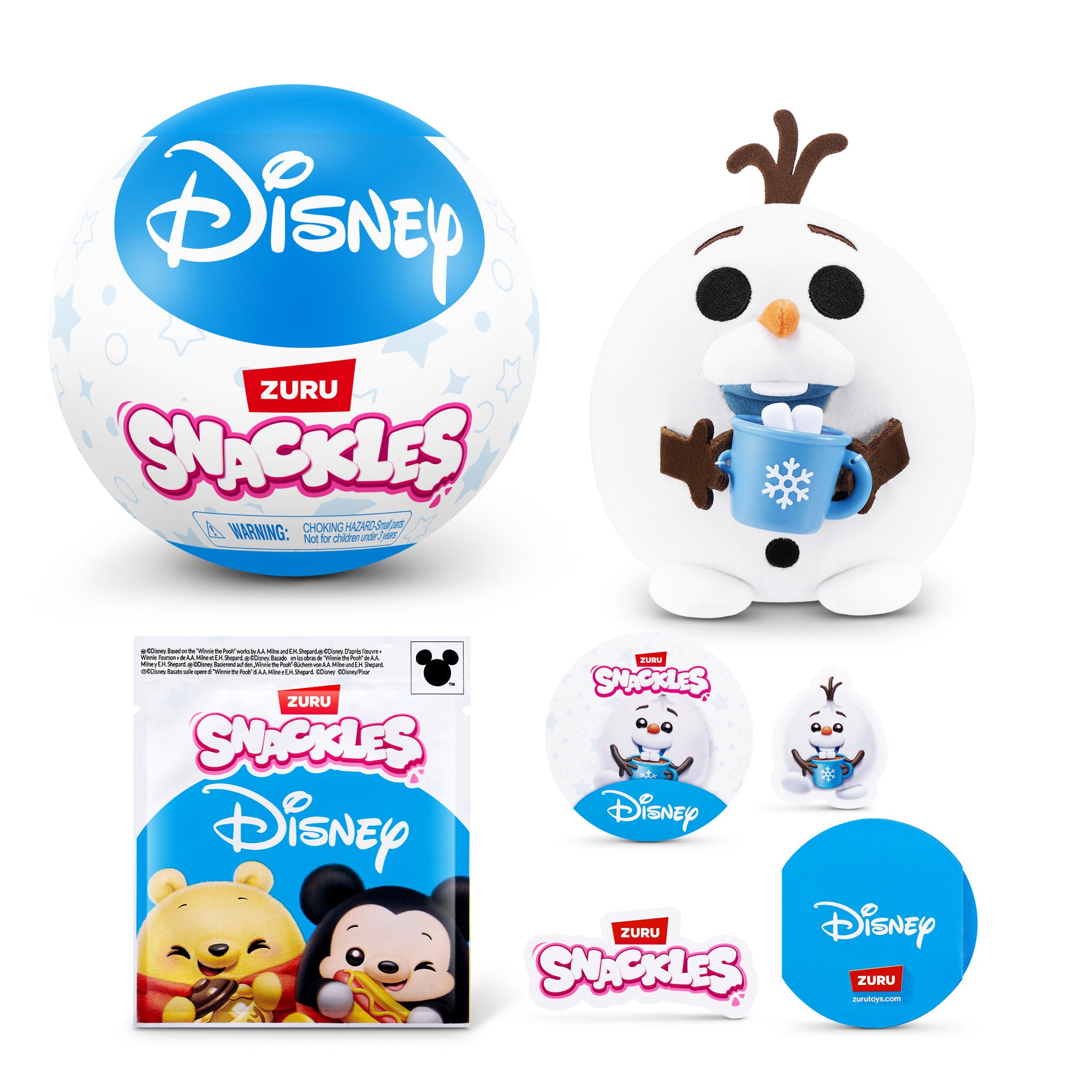 Zuru Snackles 5" Disney Assorted