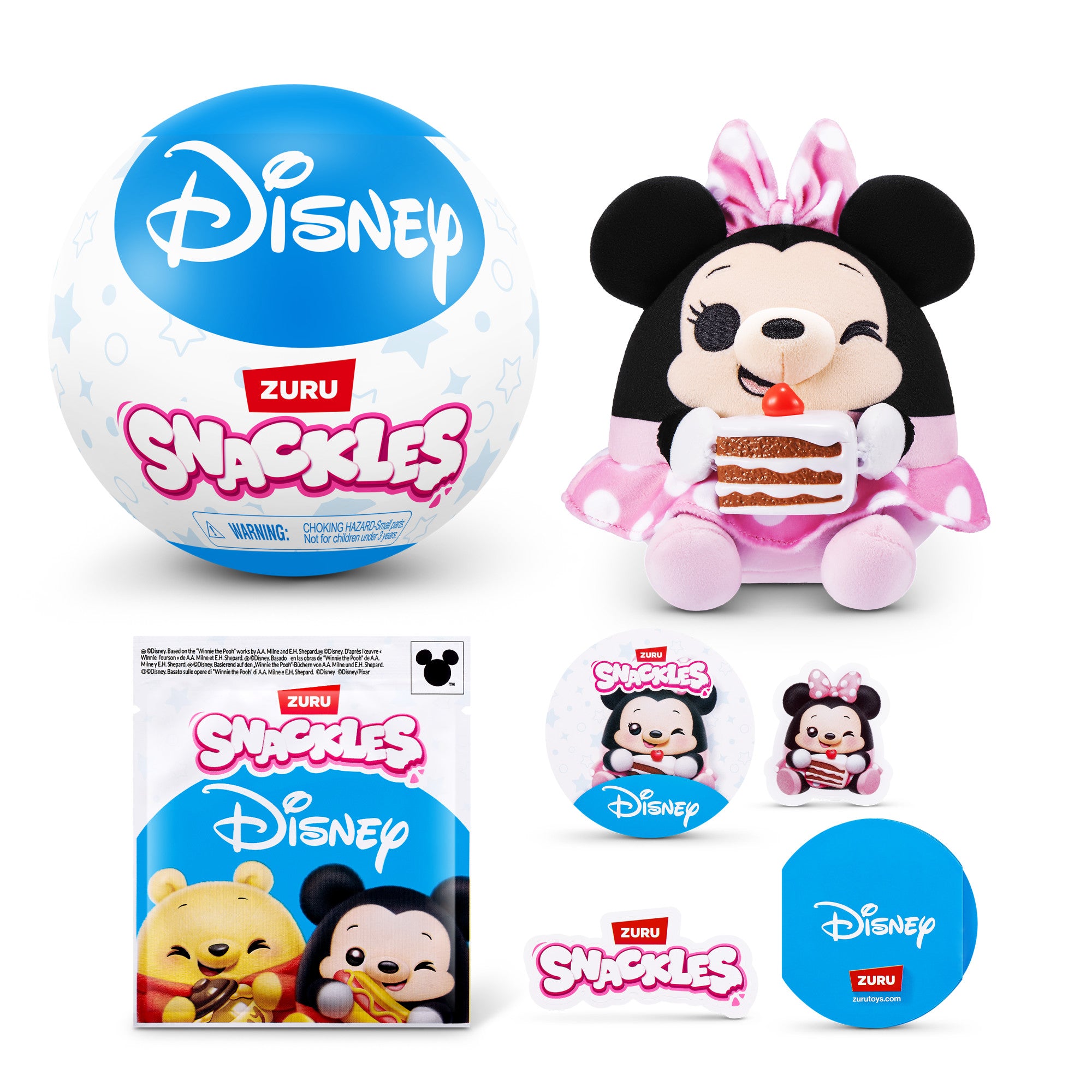 Zuru Snackles 5" Disney Assorted